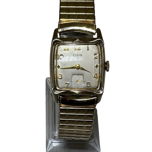 Elgin Gold and Silver Men's Watch - Picture 1 of 5
